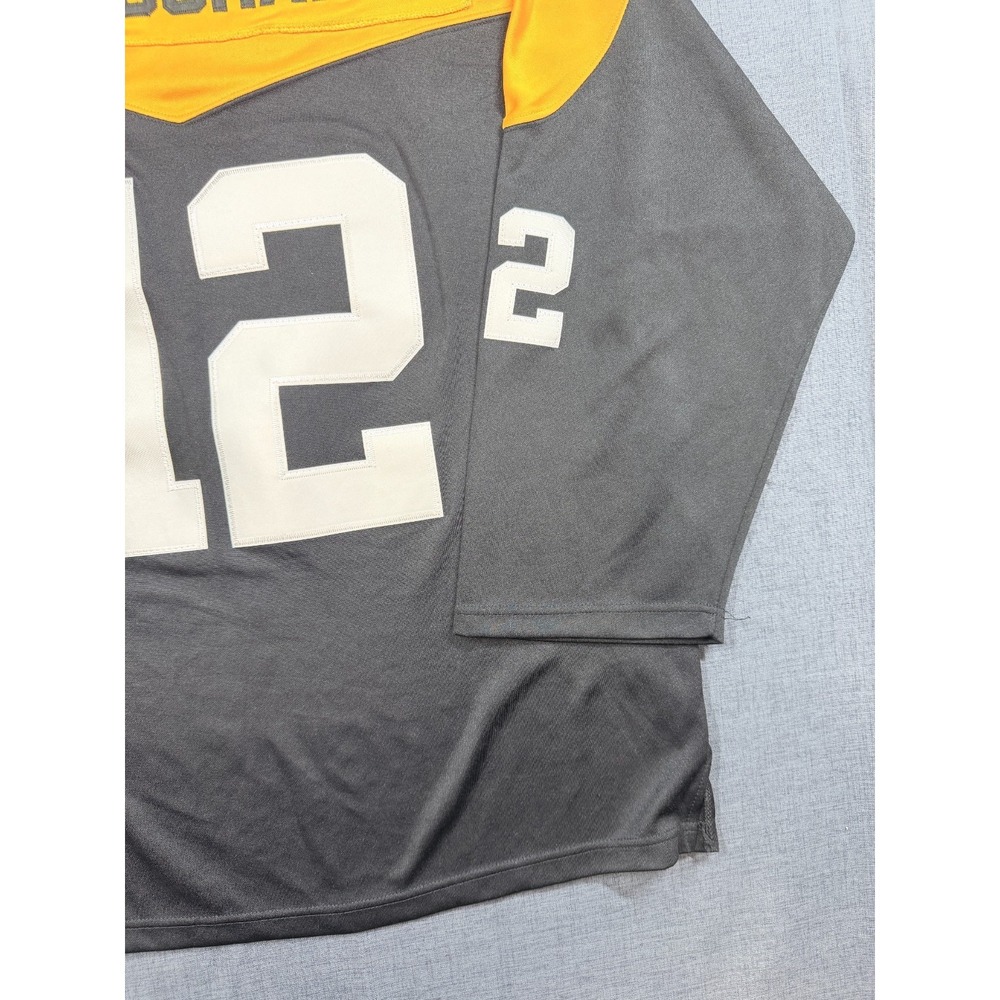 Mitchell & Ness Terry Bradshaw #12 Steelers Throwback Jersey Rare Size 52 - Picture 12 of 15
